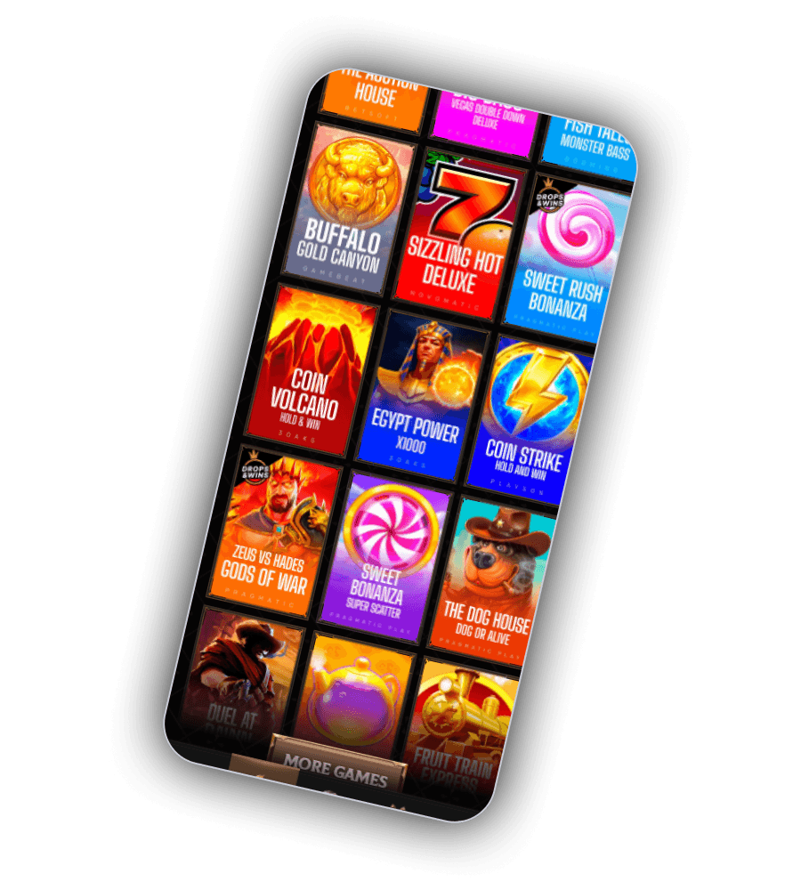 Crusado Casino games grid with filters for slots, live tables and providers